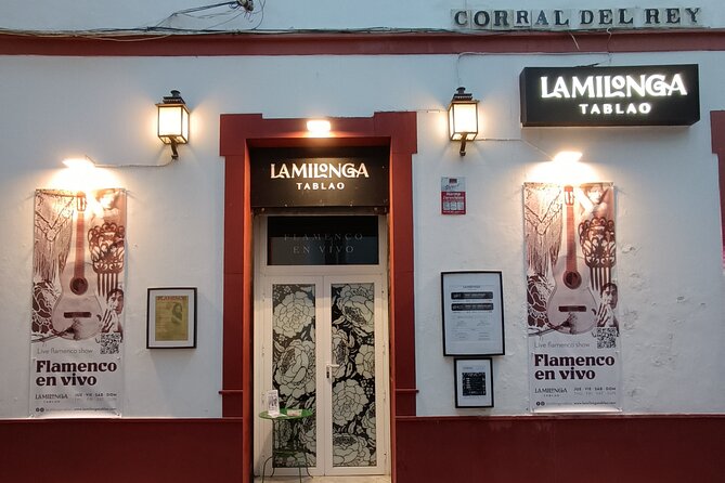 Flamenco Show in Seville at Bar and Tapas - Entering the small tablao