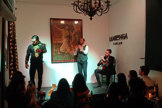 Flamenco Show in Seville at Bar and Tapas - Finding La Milonga near Santa Cruz