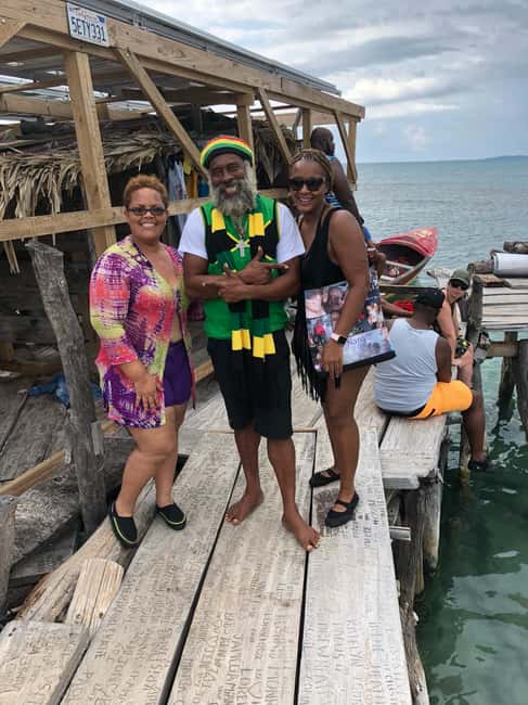 Floyd’s Pelican Bar, Ys Falls and Black River Safari Tour - Swimming and relaxing at YS Falls