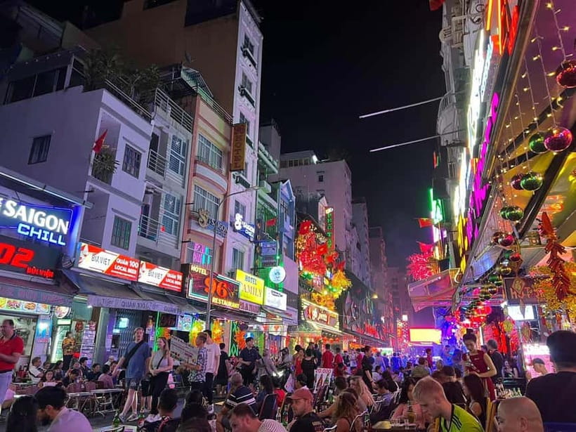 Free E-sim Saigon Nightlife Hopping Tour - Handpicked food stops, with an extra bill to watch