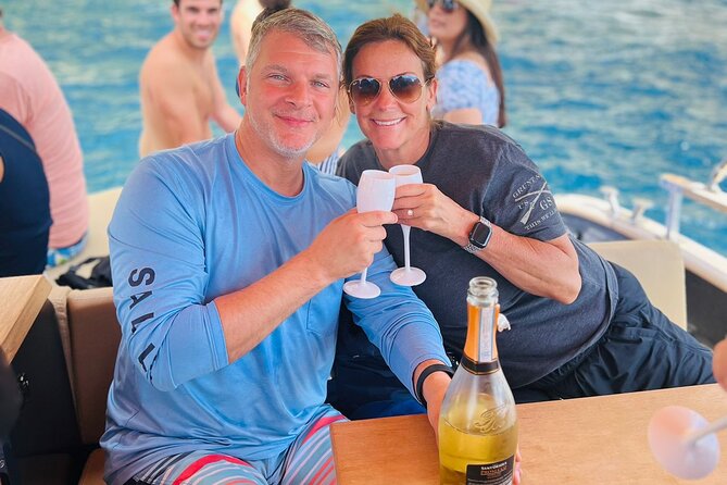 From Positano : Elite Capri Boat Day Free Bar, Brunch & City Walk - Swimming at the Green Grotto