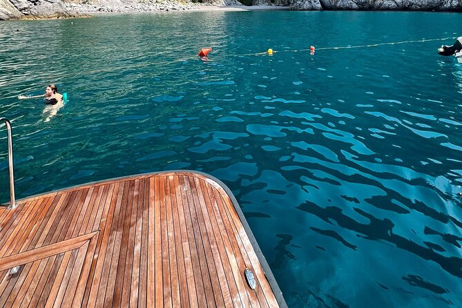 From Positano : Elite Capri Boat Day Free Bar, Brunch & City Walk - Passing the Mermaid’s Rock