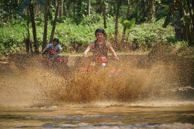 Gorilla Cave ATV Quad Bike and Lunch at Alas Sunset Pool & Bar - Caves and Mud Make This More Than a Scenic Loop