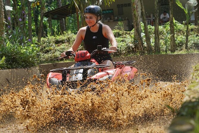 Gorilla Cave ATV Quad Bike and Lunch at Alas Sunset Pool & Bar - Washing Up Before Lunch