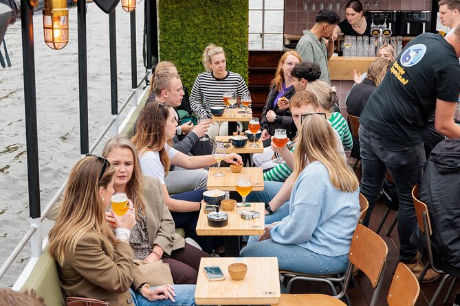 Groningen: Terrace Boat Experience with a Cozy Bar: 1.5 Hours - Drinks, snacks, and the cost of staying aboard