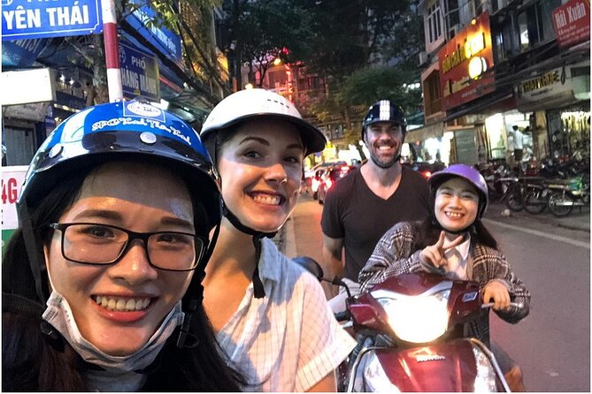Hanoi Nightlife Food Tour By Motorbikes - Long Bien Bridge and Hanoi’s broad views