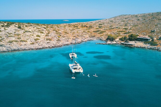 Heraklion: Catamaran Cruise to Dia with Sunset, Meal & Bar - Key details before you book