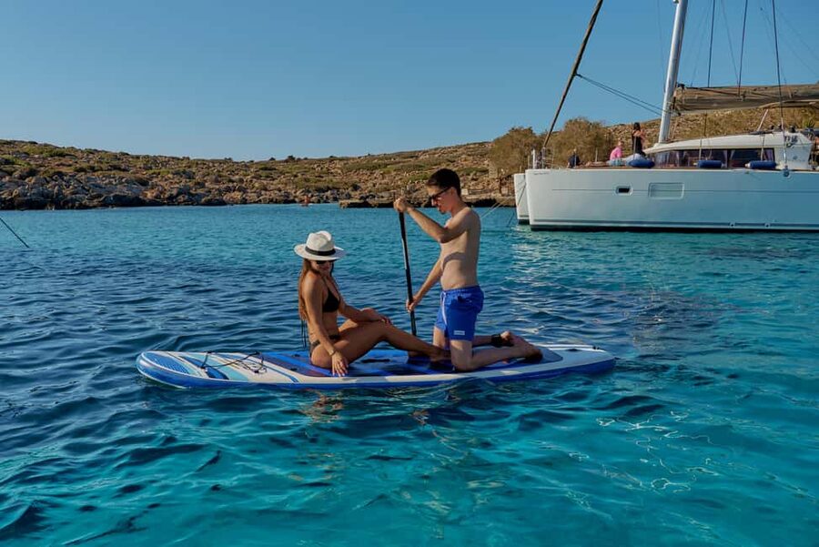 Heraklion: Catamaran Cruise to Dia with Sunset, Meal & Bar - Practical details that can save you trouble