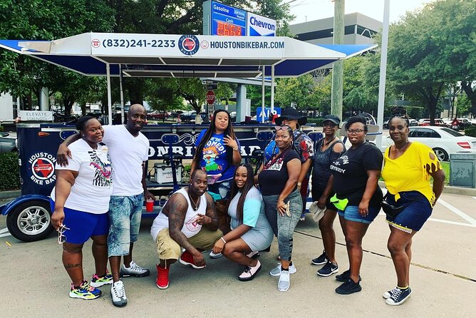 Houston Bike Bar 2 Hour Party Bike Tour in Houston - Pedaling, music, and the 16-person limit