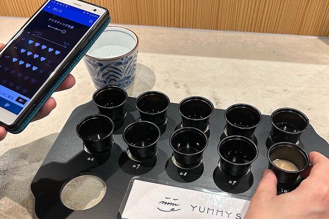 Japanese Sake & AI Leisurely Tasting Plan at Kubota Sake Bar - Why the temperature and container comparison matters