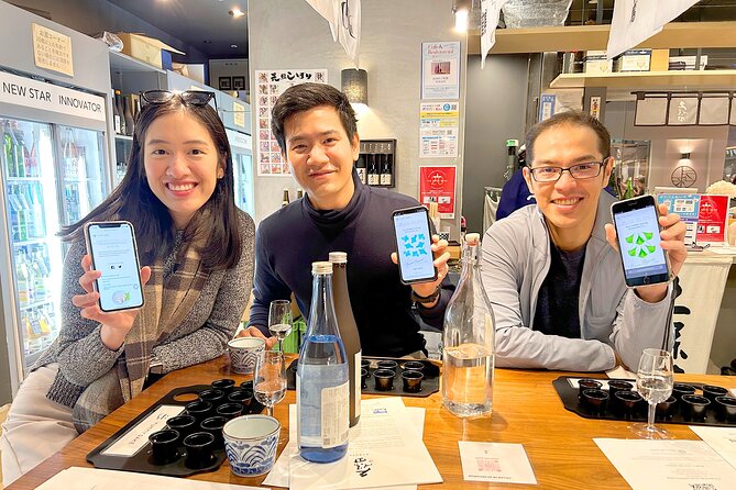 Japanese Sake & AI Leisurely Tasting Plan at Kubota Sake Bar - Starting with 10 sake samples and an AI recommendation
