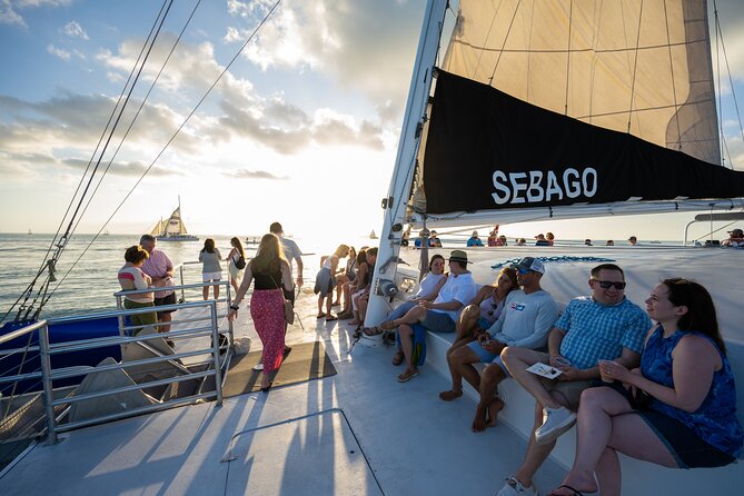 Key West Sunset Sail with Open Bar, Live Music and Hors D'oeuvres - Fort Zachary Taylor and the open-water view