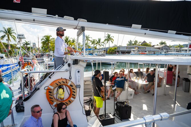 Key West Sunset Sail with Open Bar, Live Music and Hors D'oeuvres - Open bar, shrimp, and practical food details