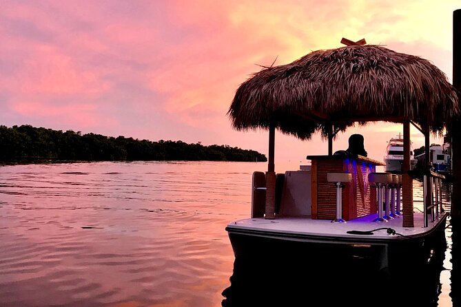 Key West Tiki Bar Sunset Cruise (by the seat) BYOB Adventure - A small tiki boat instead of Mallory Square