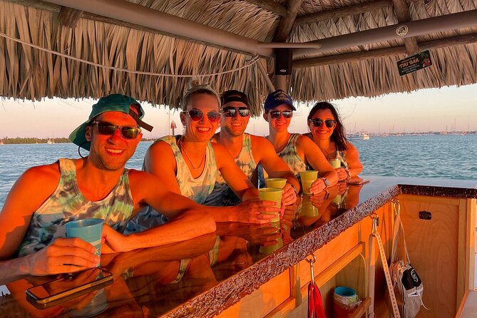 Key West Tiki Bar Sunset Cruise (by the seat) BYOB Adventure - Seeing Key West from Sigsbee Key to Sunset Key