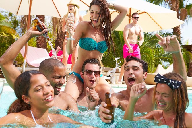 Las Vegas Day Club Crawl & Party Bus VIP Tour - The first stop with Nocturnal Tours