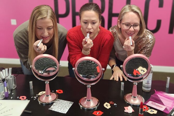 Lip Print Beauty Bar Charlotte: Create Your Own Lipstick or Gloss - What I like, and what I would watch