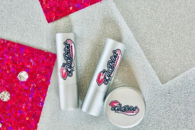 Lip Print Beauty Bar Charlotte: Create Your Own Lipstick or Gloss - Choosing glitter, shimmer, flavor, and fragrance