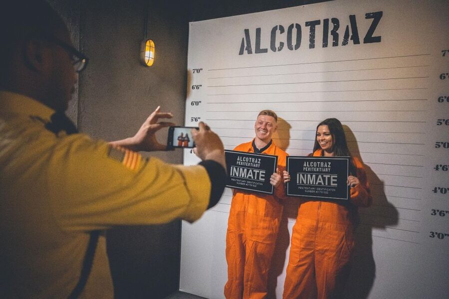 London: Alcotraz Immersive Prison Cocktail Experience Ticket - Crossing into Cell Block Two-One-Two