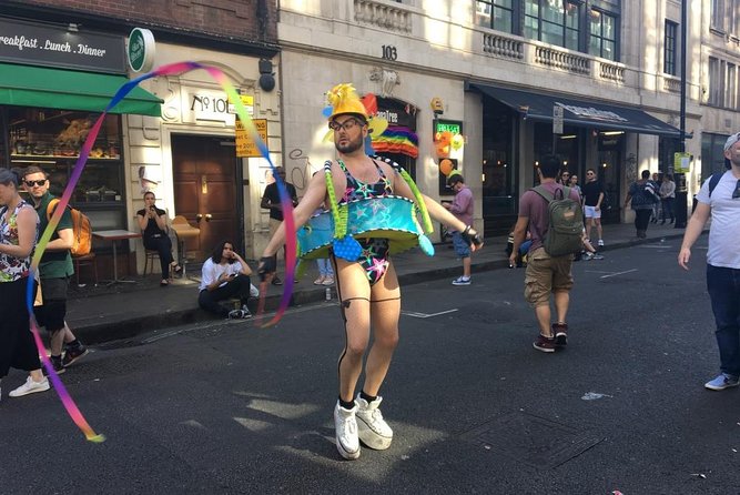 London Gay Tour with a Local, Soho’s LGBTQ+ Nightlife, Private & Custom - Bookshops, resistance, and creative change