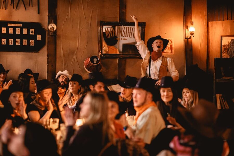 London: Wild West Saloon Immersive Cocktail Experience - Arriving at Moonshine Saloon in London