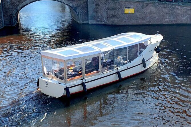 Luxury Amsterdam Canal Cruise – Unlimited Cocktails Included (1H) - Crossing the Amstel, Amsterdam’s defining river
