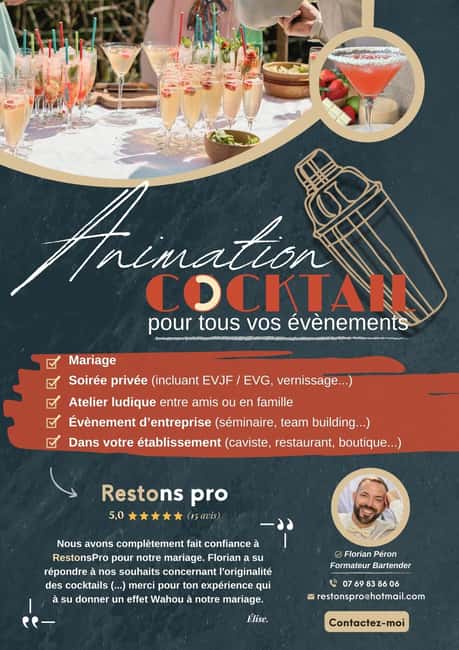 Lyon: Cocktail workshop in your home - Should you book Florian’s Lyon cocktail workshop?