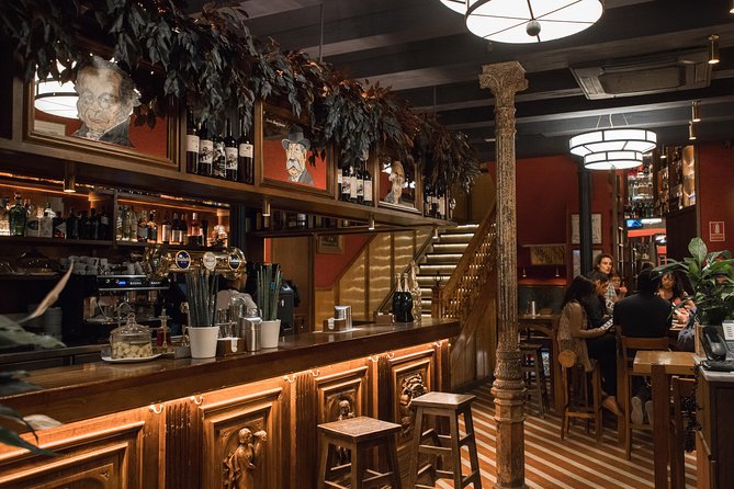 Madrid Tapas & Wine Tasting Walking Tour – Small Group Local Bars - Calle de las Huertas and the first old-school bar