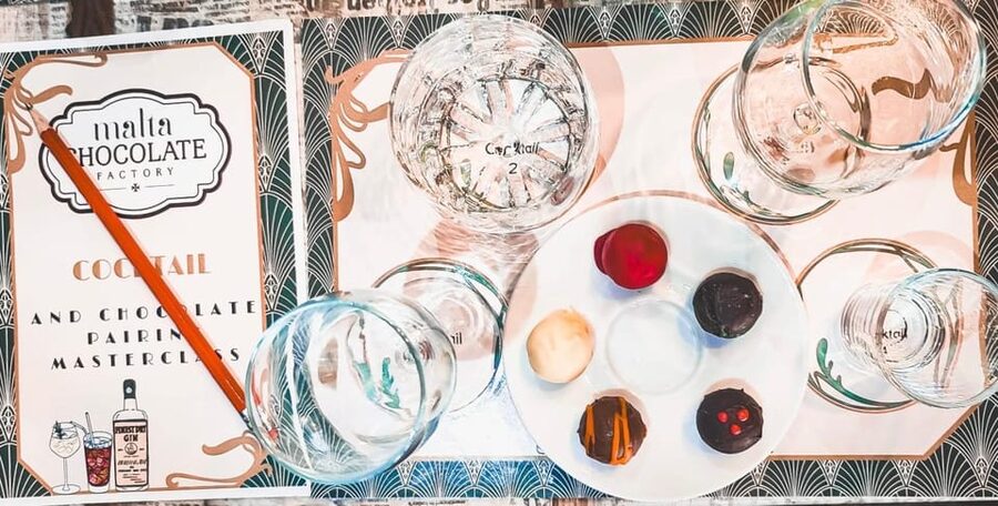 Malta: Cocktail and Chocolate Masterclass - A social activity with room for your opinions