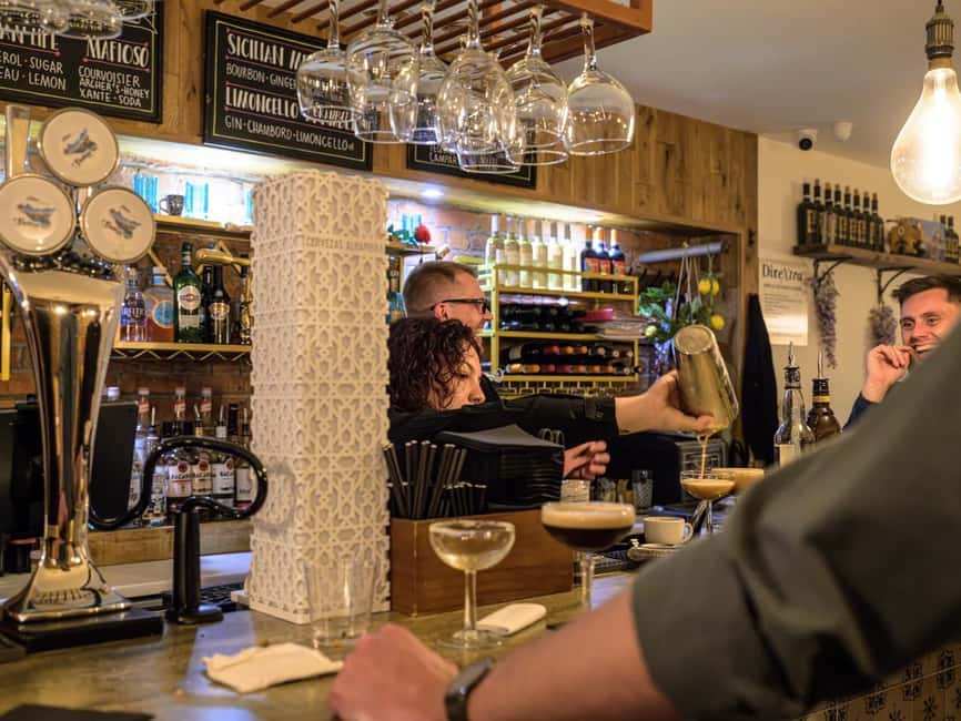 Manchester: Private Cocktail Masterclass & Sicilian Food - Key points to know before booking