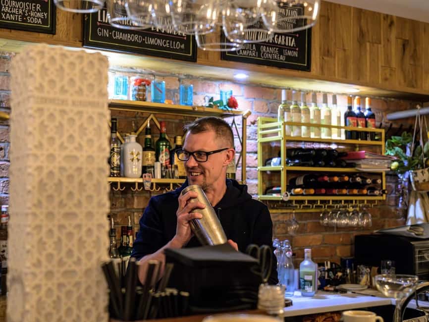 Manchester: Private Cocktail Masterclass & Sicilian Food - Starting inside Sicilian NQ Restaurant