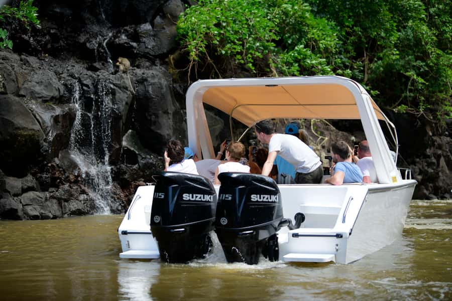 Mauritius: Speedboat Ile aux Cerfs, GRSE Waterfall, BBQ, Bar - Why the speedboat makes this day different