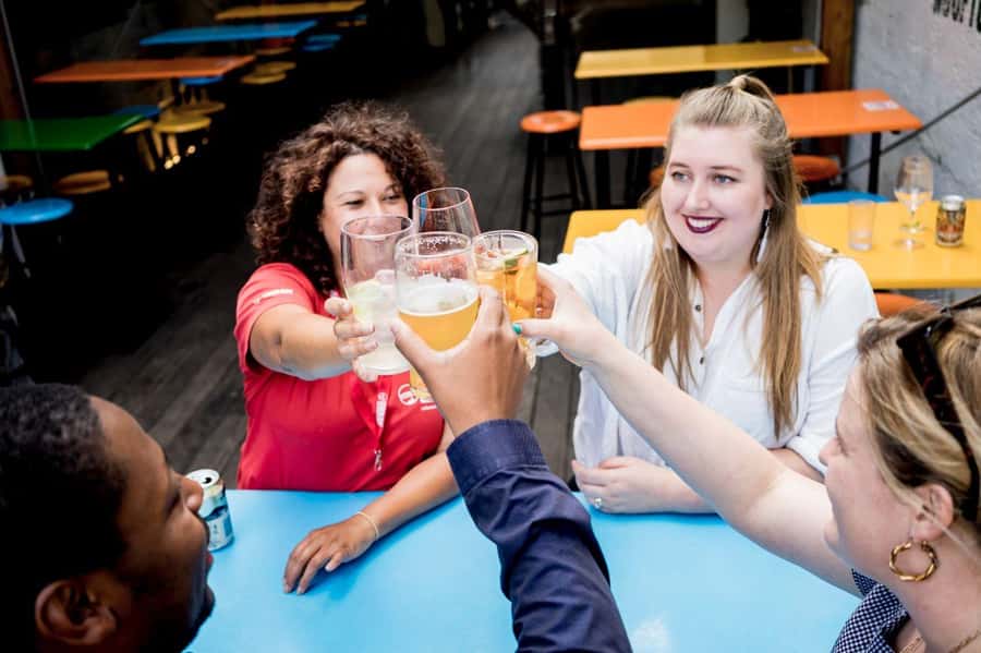 Melbourne: City<code>s History and Unique Bar Scene Tour – The tour’s best features at a glance’ /></p>
<ul>
<li><strong>Indigenous history comes first:</strong> Begin near Parliament and the Old Treasury Building with an introduction to the Wurundjeri Woi Wurrung people and their continuing connection to Melbourne.</li>
<li><strong>Three hours, about 1.5 kilometers:</strong> The route is manageable for most walkers, with several stops where you can sit, drink, and listen.</li>
<li><strong>Bars you may not find alone:</strong> The route includes laneway, speakeasy-style, rooftop, and historic pub settings, with stops around Little Lon and Chinatown.</li>
<li><strong>A guide who can shape the afternoon:</strong> The small format allows the pace and topics to respond to the group, as Tristan did for one group with tired legs.</li>
<li><strong>Drinks are your choice:</strong> You pay separately and choose what to order, from craft gin and local wine to cocktails or beer.</li>
<li><strong>History with a cheeky side:</strong> Gold rush wealth, Melbourne’s former red-light district, and odd local stories keep the walking tour from feeling like a standard city lecture.</li>
</ul>
<h2>Starting beside Parliament and the Old Treasury Building</h2>
<p><img width="900" height="599" decoding="async" src=