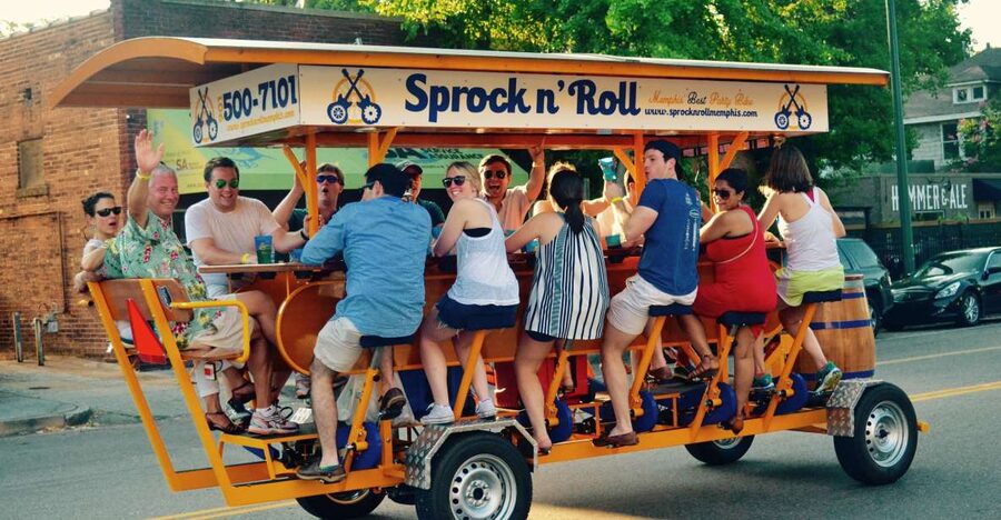 Memphis: Guided Bar Crawl on a Pedal Bike - Why this Memphis tour works best as a group outing