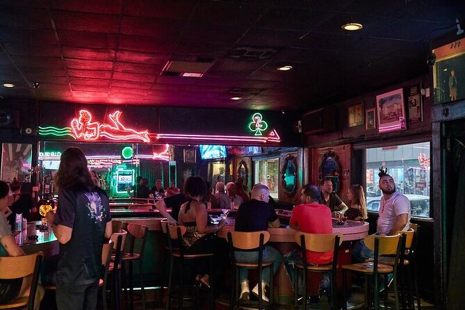 Miami Beach Bar Tour: Art Deco & Neon Lights by Local Historian - Ocean Drive brings the neon finale