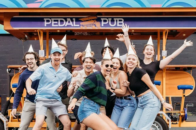 Miami Pedal Pub: Arts District Party Bike Pub Crawl - Miami Mojito Company: a short first stop
