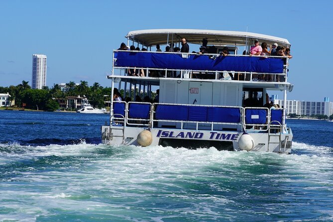 Miami Sip & Sea: Cocktail Cruise & Sunset Boat Tour - The Venetian Islands and Flagler Monument