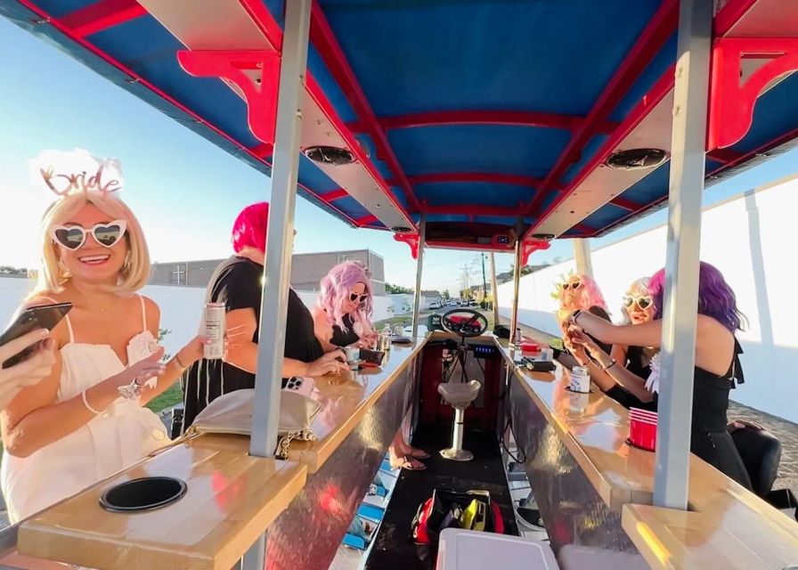Mid-City Party Bike Bar Crawl - The party bike as transportation and entertainment