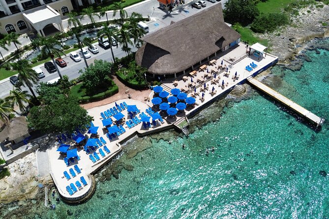 Money Bar Day Pass with Snorkel & Mexican Lunch - Arriving at The Money Bar on Cozumel’s south coast
