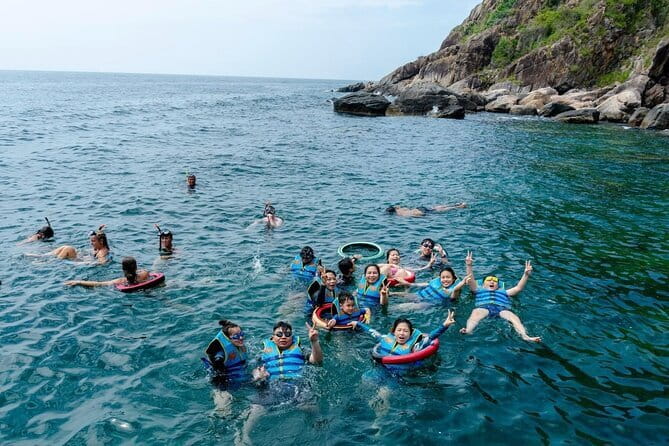 Mud Bath, Coral Reef Snorkeling and Floating Bar From Nha Trang - Starting at MerPerle Hon Tam’s mud bath