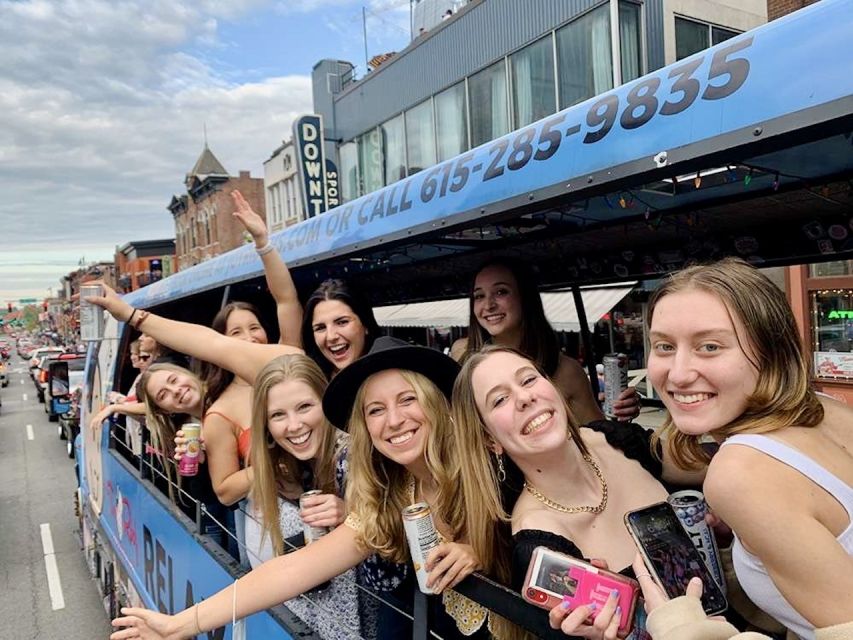 Nashville: Party Bus with DJ and Bar - Key things to know before booking