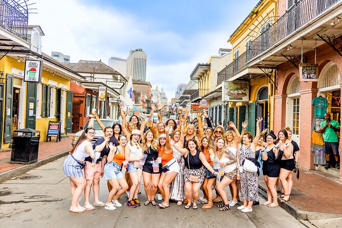 New Orleans Bourbon Street Bar Crawl w/ Shots & Souvenir Cup - Four venues along Bourbon Street