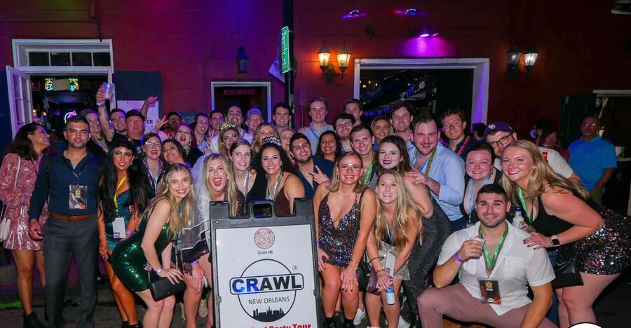 New Orleans: VIP Bar and Club Crawl Tour with Free Shots - Starting at the Purple Table