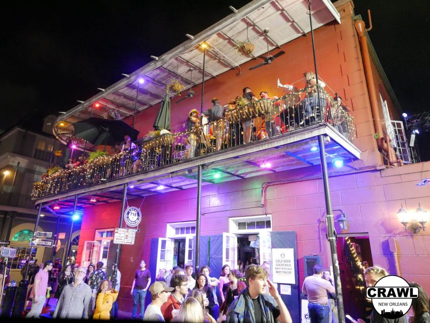 New Orleans: VIP Bar and Club Crawl Tour with Free Shots - Booking Flexibility and Practical Details