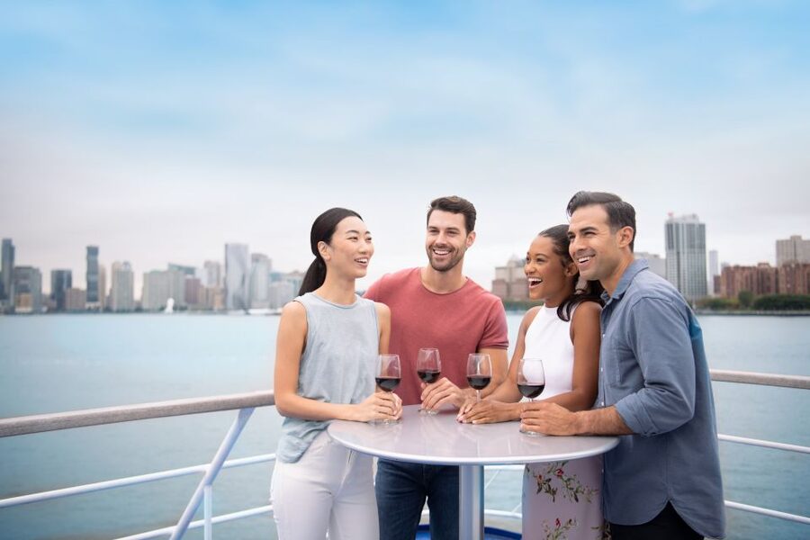 New York City: City Cruises Alive After Five Cocktail Cruise - The route through New York Harbor