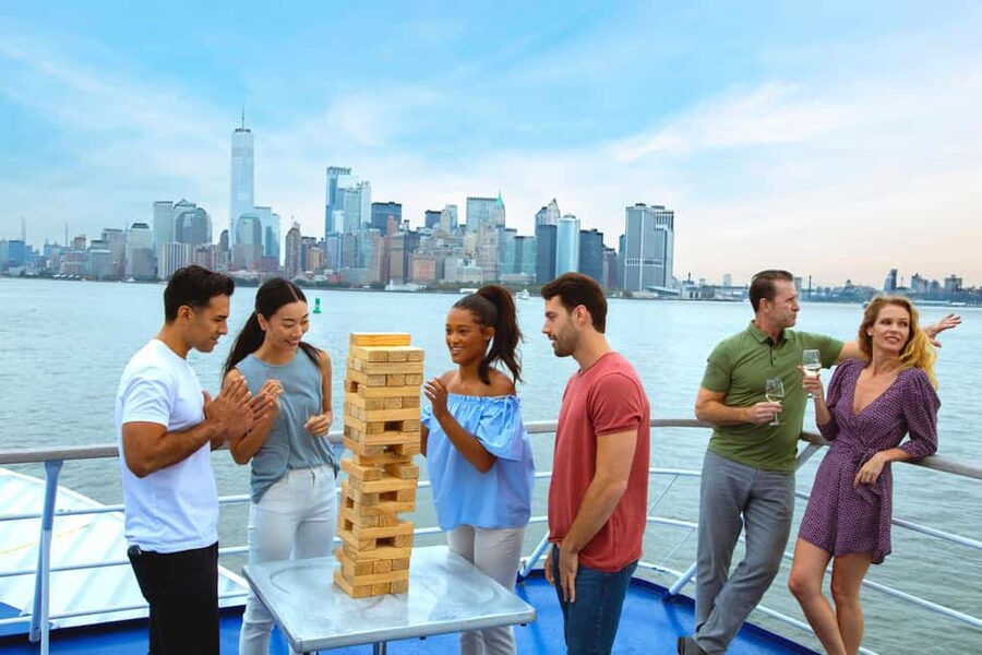 New York City: City Cruises Alive After Five Cocktail Cruise - Food and drinks available onboard