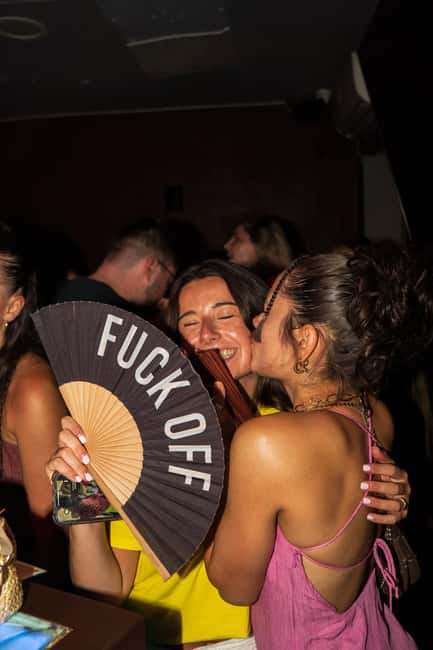 Nice: Orange Bar Crawl with 5 Free Shots & VIP Club Entry - Starting at Akathor on Cours Saleya