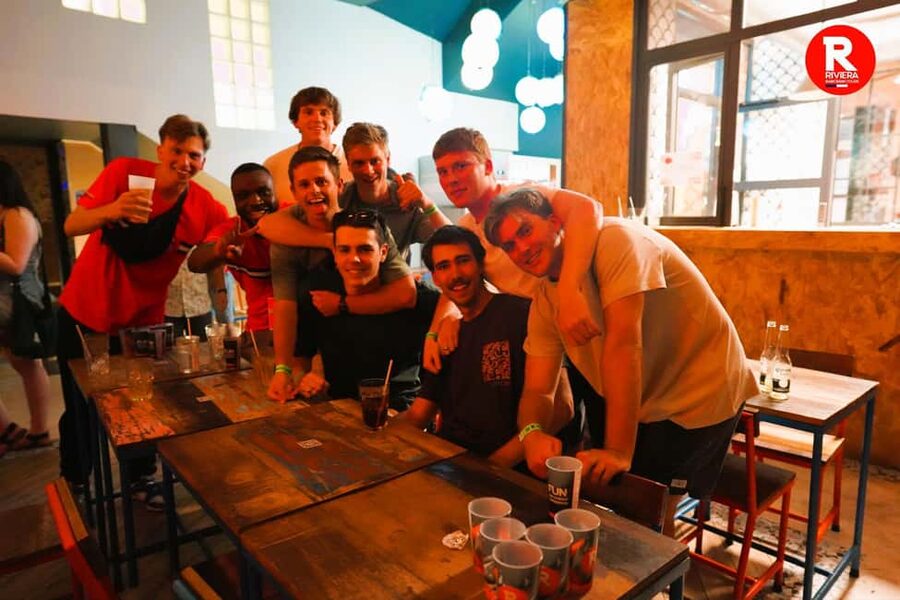 Nice: Ultimate Party Bar Crawl Free Shots & VIP Club Entry - Beer pong, Flip Cup, and the first free shot