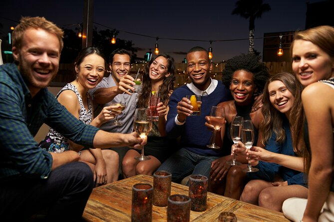 Nightlife Athens Tour inc. rooftops, tastings & 3 drinks - Monastiraki adds three bars and an Acropolis view