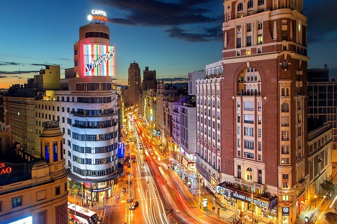 Nightlife Tour Drinks Tapas and Party Experience in Madrid - Calle de Augusto Figueroa: shifting from walk to party